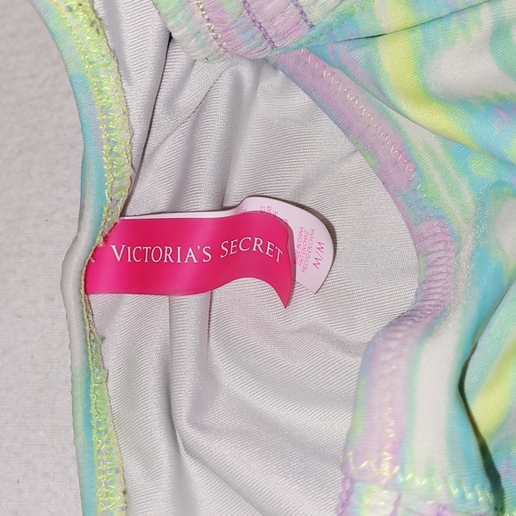 Victoria's secret Size M multicolored high-waisted swim bottoms - Picture 2 of 3